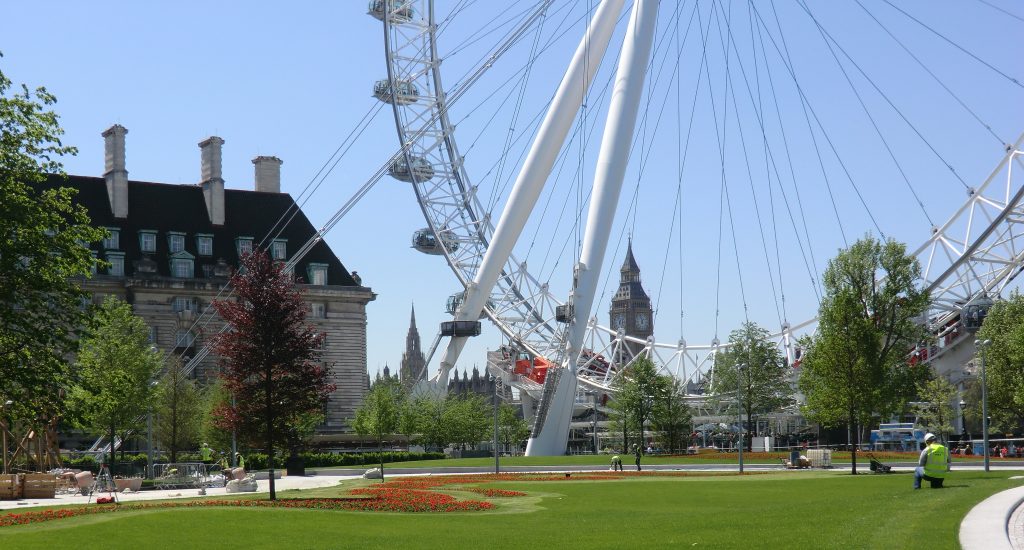 London, Lambeth, Jubilee Gardens